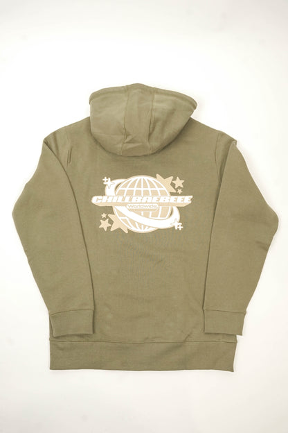 Military Olive/Tan/White Hoodie