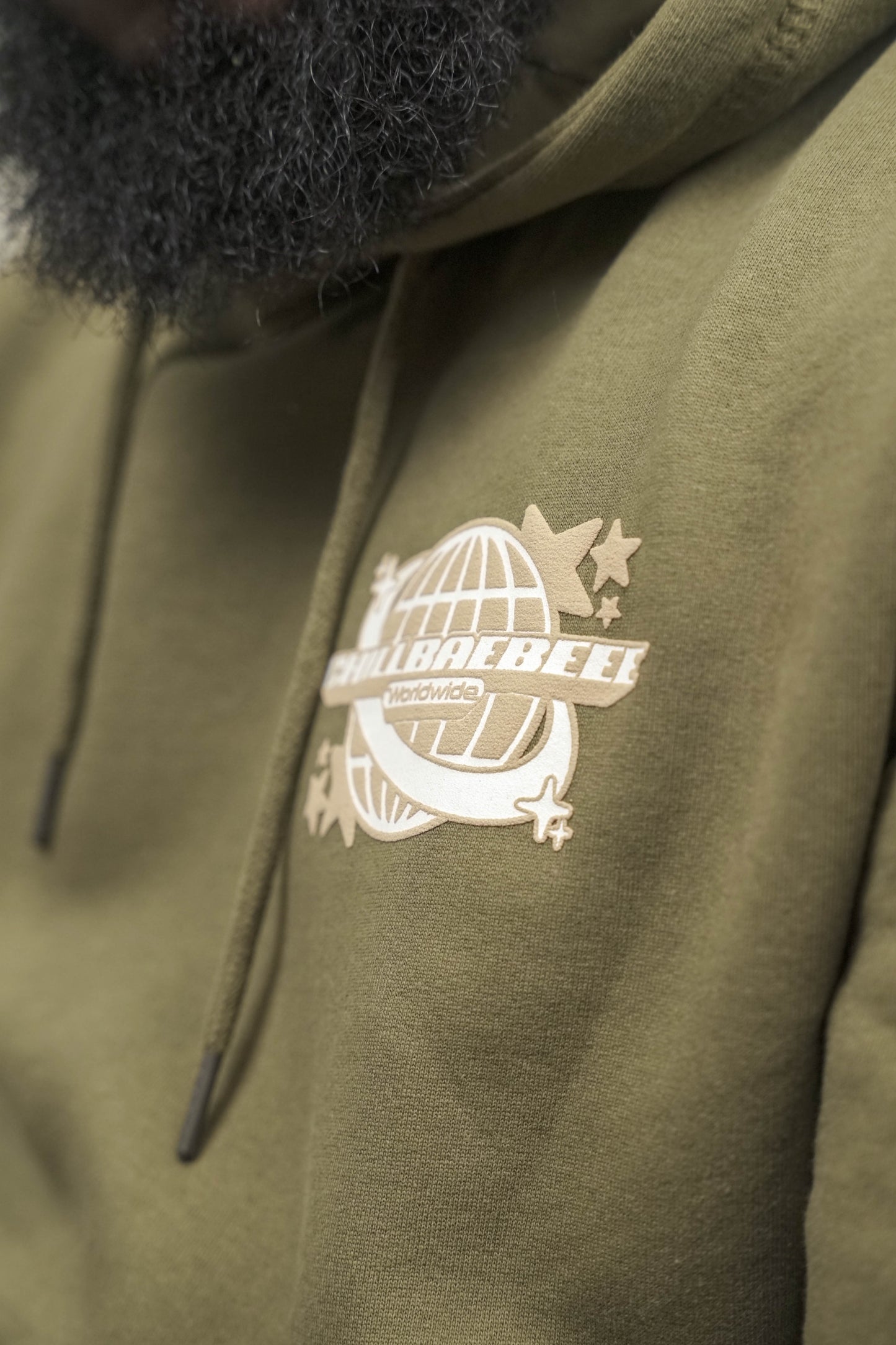 Military Olive/Tan/White Hoodie