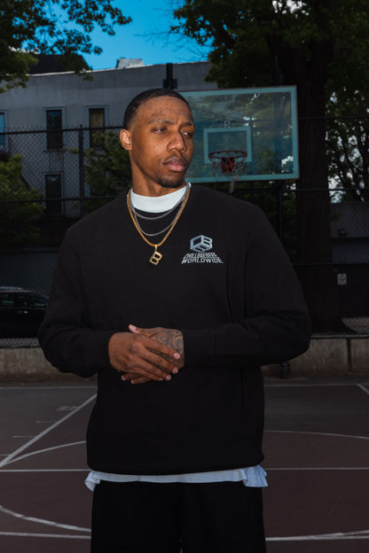 Black Crewneck Sweatshirt