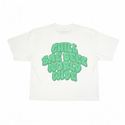 CHILLBAEBEEE WORLDWIDE Logo w Rhinestones Men’s Tee