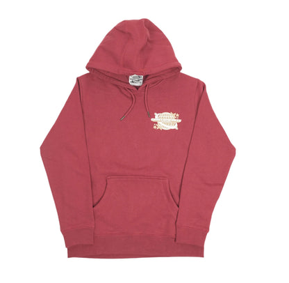 Oxblood/Tan/White Hoodie